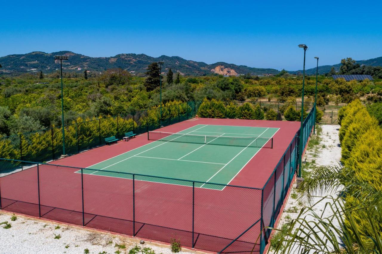 Queen Electra With Pool And Tennis Court Αλικιανός Εξωτερικό φωτογραφία